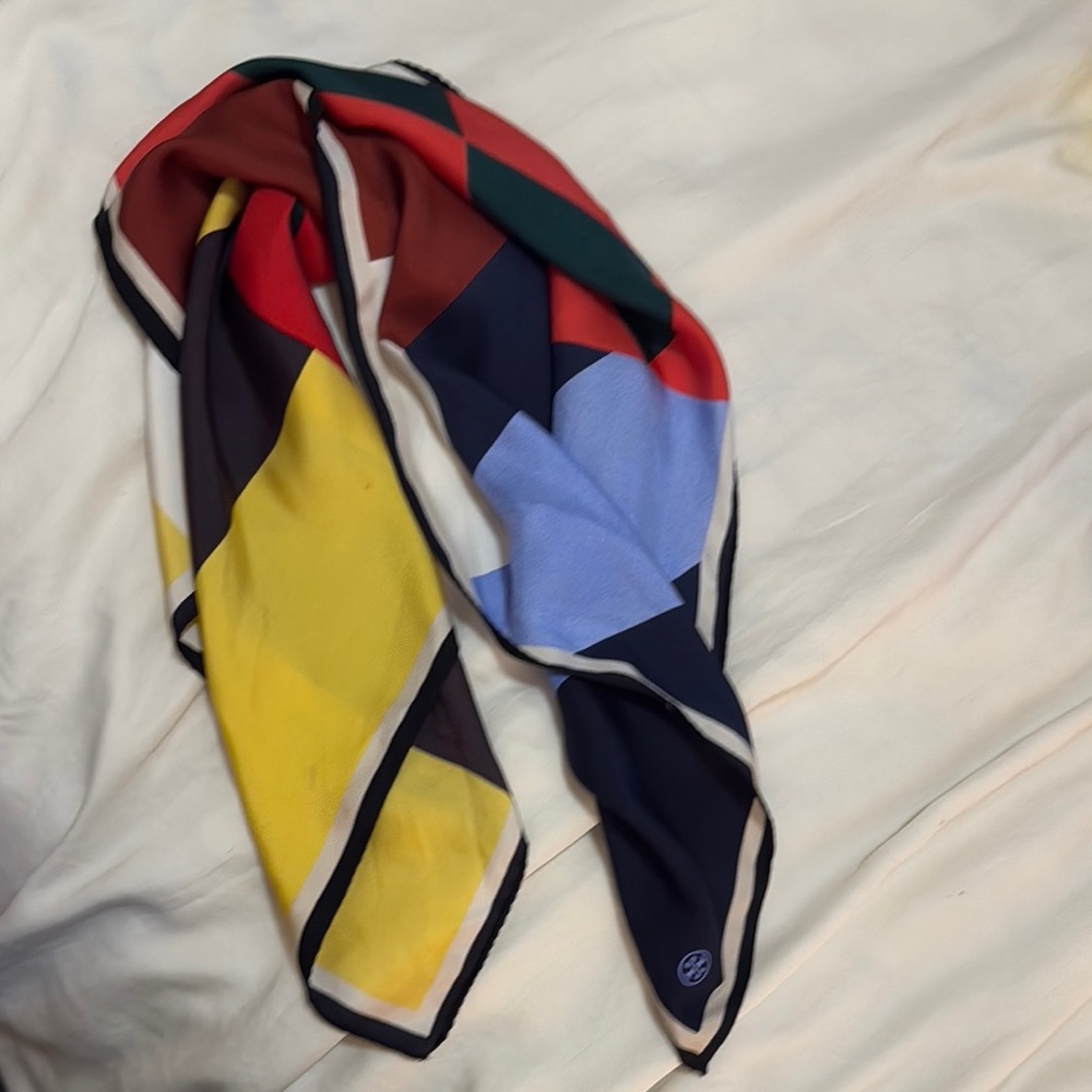 Colorful Geometric Scarf